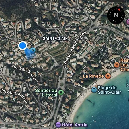 Saint Clair, Vue A Couper Le Souffle Habitación en casa particular