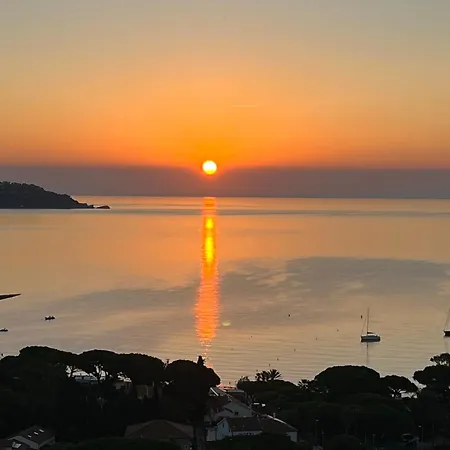 Vue Epoustouflante Sur La Le Lavandou